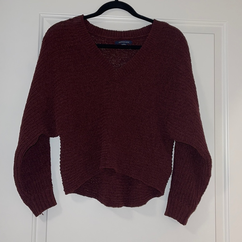 Burgundy Sweater
